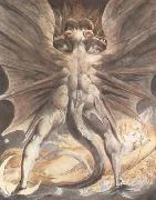 THe Great Red Dragon and the Woman Clothed in Sun (mk19), William Blake